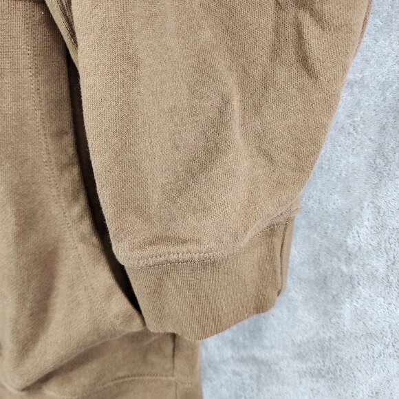 Men's Brown Arizona Jean Co. Pullover Sweatshirt 1/4 Zip Long Sleeve Size 2XL - Picture 5 of 10